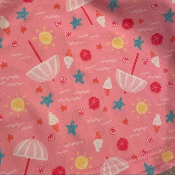 i play by Green Sprouts Two Piece Tankini w/ Snap Reusable Swim Diaper Size 12M - Picture 2 of 7